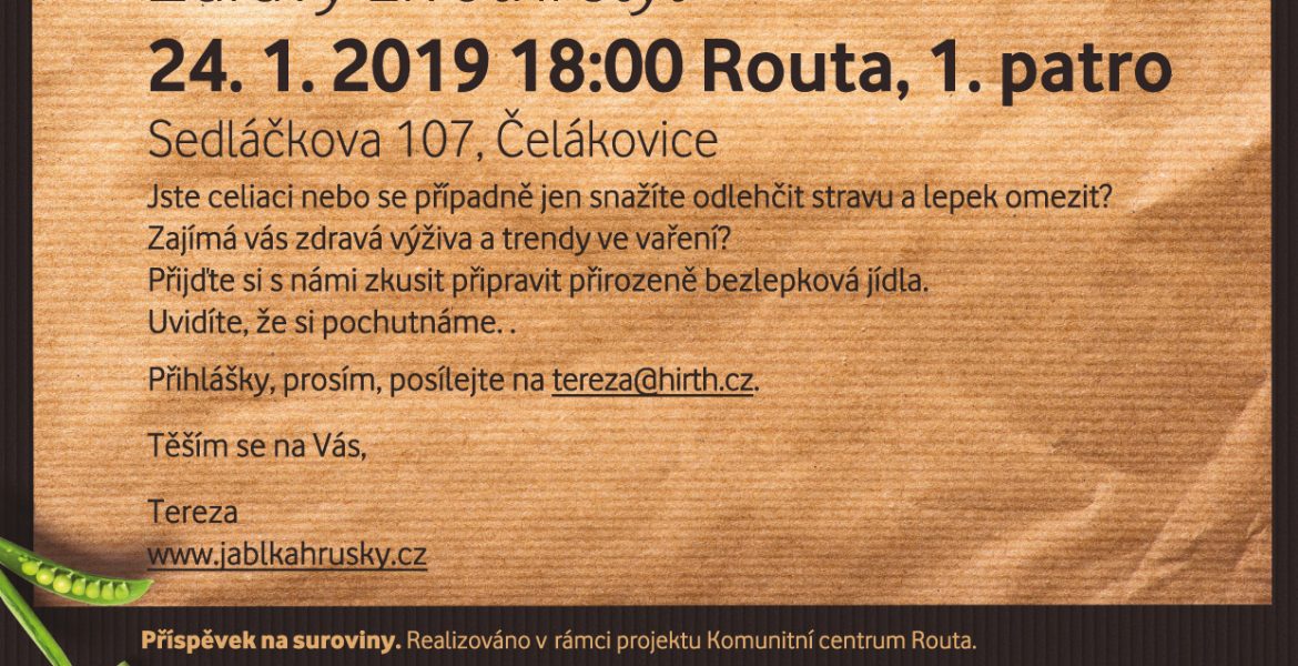 Vaříme bez lepku 24. 1. 2019
