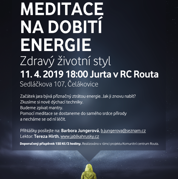 Meditace v Čelákovicích 11.4.2019