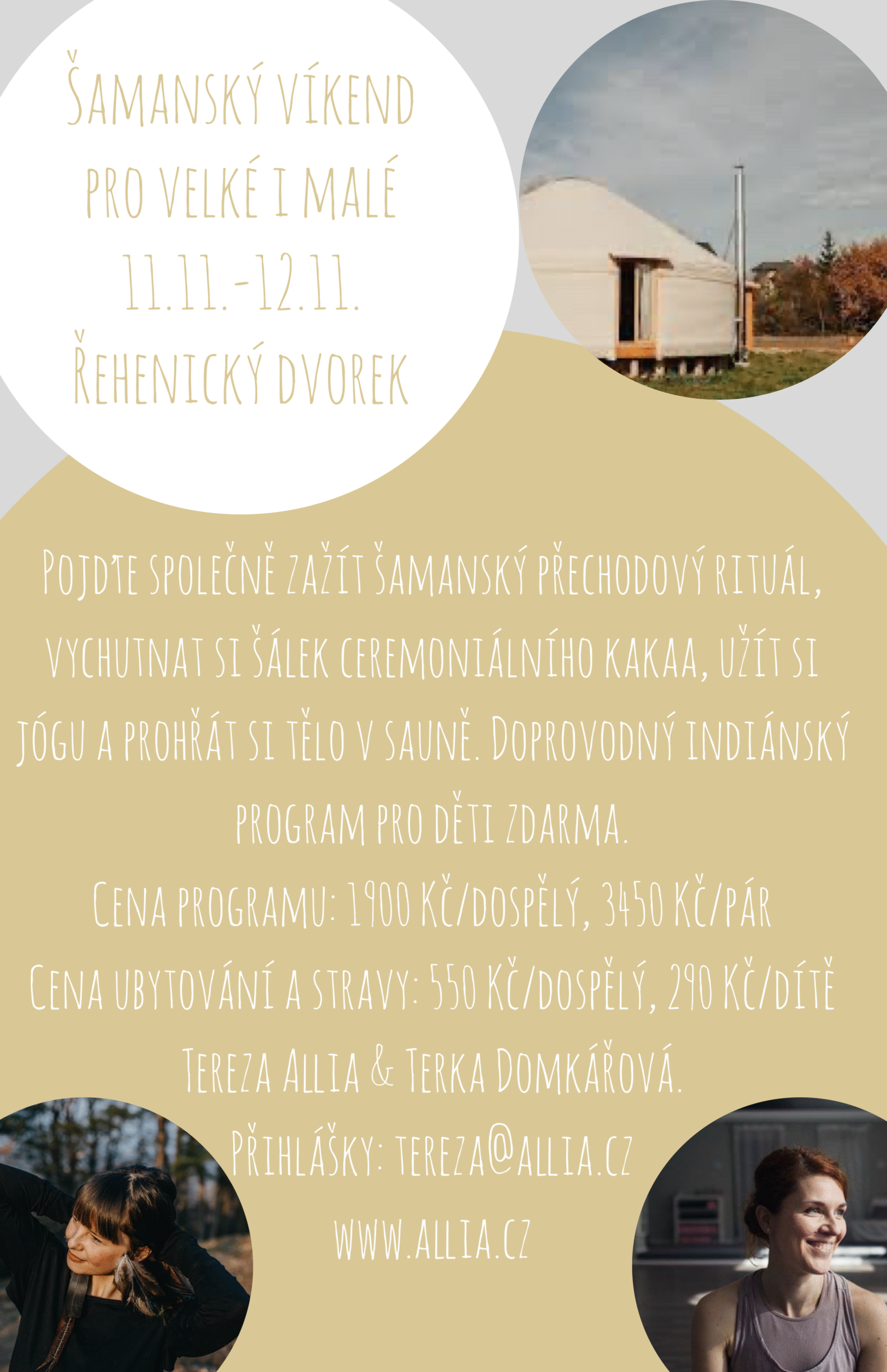 Šamanský víkend pro malé i velké 11.11.-12.11.